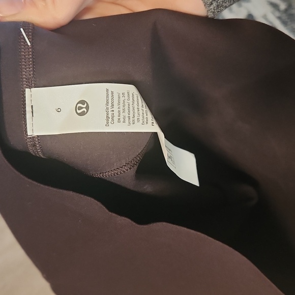 Lululemon Glow Up Super-High-Rise Tight 28" Size 6 - Picture 3 of 5